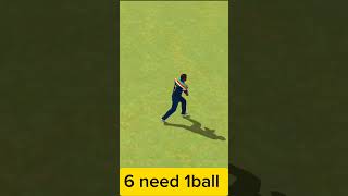 6 need 1ball music cricket shortvideo [upl. by Anis]