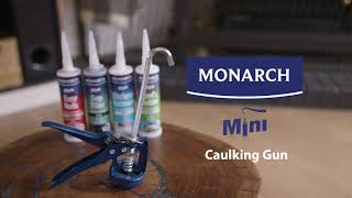 Using Monarch Mini Caulking Gun [upl. by Jordana669]