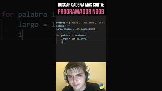 Encuentra el Nombre Más Corto en Python como un Pro [upl. by Royce]