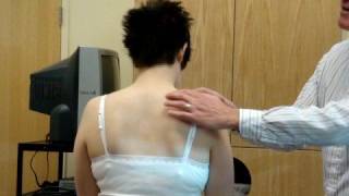 Upper Trapezius Palpation [upl. by Nired]