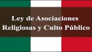 Tema ley de asociaciones Religiosas y culto público Gerardo ORTIZ vs David Márquez David [upl. by Anaili]