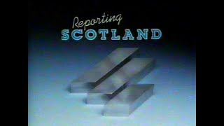 BBC Reporting Scotland Evening open  October 16 1985 [upl. by Eeliram]