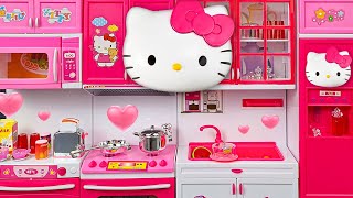 37 Minutes Satisfying with Unboxing Hello Kitty Kitchen Playset Collection ASMR  Review Toys [upl. by Htiaf]