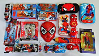 Ultimate Collection of Spider man Toys😱Helicopter Geometry Box Projector Watch Mask Spinner Pen [upl. by Hite]