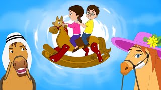 Lakdi Ki Kathi Kathi Pe Ghoda  Fun For Kids TV Hindi Nursery Rhymes [upl. by Eisned]