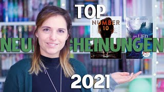 TOP BUCH NEUERSCHEINUNGEN 2021  16 neue Bücher die ihr 2021 haben müsst  melodyofbooks [upl. by Steere]