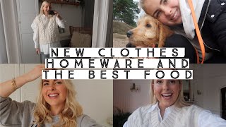 WEEKLY VLOG  NEW CLOTHES HOMEWARE AND THE BEST FOOD  Ruby Holley [upl. by Niamor]