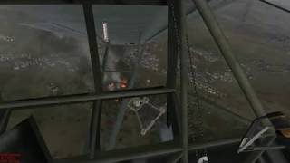 Fieseler Fi 156 Storch Monte Cassino Mission Demo [upl. by Haleeuqa805]