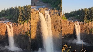 Snoqualmie FALLS WASHINGTON USA [upl. by Aurelea136]