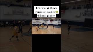 65 post player recives pass on the move🛰 GlorytoGOD JESUS HOLYSPIRIT basketball basketballgame [upl. by Ayocal]