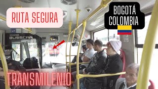 Rutas en TransMilenio El Esfuerzo del Día a Día 🚍 Bogotá Walking Tour 🇨🇴 [upl. by Sevik]