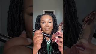 Soft glam makeup routine makeup sephorahaul makeuptutorial blackgirlmakeup [upl. by Chaworth]