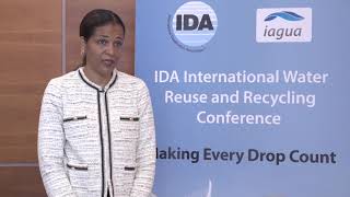 Water Reuse amp Recycling  Interview to Ms Fatma Awale [upl. by Pears882]