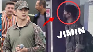 bts news today looks anxious Jimin BTS waiting for his parents what is he hiding [upl. by Warwick549]