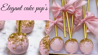 Cake pop’s step by step كيك بوب خطوة بخطوة [upl. by Marvella]