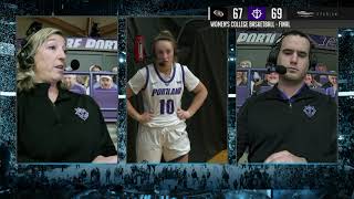 Portland Womens Basketball vs Pacific 6967  Recap with Haylee Andrews [upl. by Ronda]