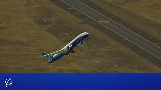 Boeing 7879 Dreamliner Prepares for the Farnborough Airshow in England [upl. by Bertilla918]