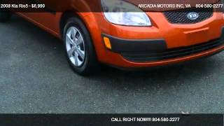 2008 Kia Rio5 LX  for sale in HEATHSVILLE VA 22473 [upl. by Oralle]