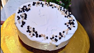 ICECREAM CAKE  ice cream cake recipe at home  Eggless Icecream cake by sarita icecreamcake [upl. by Llemij753]