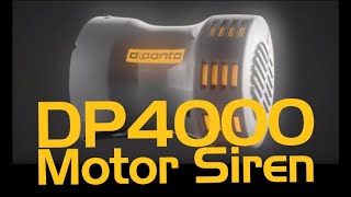 Diponto DP4000 Motor Driven Siren 2020 [upl. by Leissam]