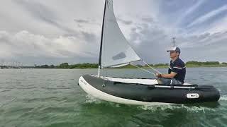 DINGHYGO sailing single handed [upl. by Zizaludba]