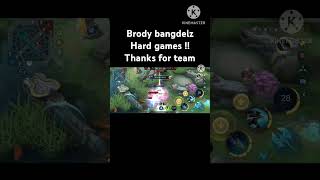 Top global Brody brodybestbuild mobilelegends mlbb [upl. by Woodie]