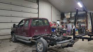 2006 F 250 Flatbed build part 13 [upl. by Brennan717]