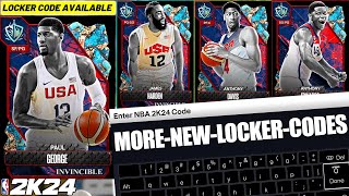 Hurry and Use the New Locker Codes for ANY Guaranteed Free Invincible NBA 2K24 MyTeam [upl. by Sidnee569]