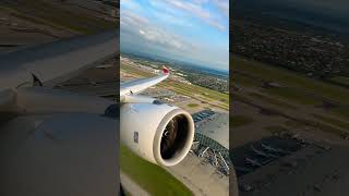 Iberia A350900 taking off from London Heathrow 😍 iberia london a350 madrid aviation airplane [upl. by Ettennahs854]