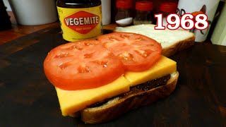 KRAFT VEGEMITE SANDWICH from 1968  The Sandwich You Can Live On [upl. by Anaujait589]