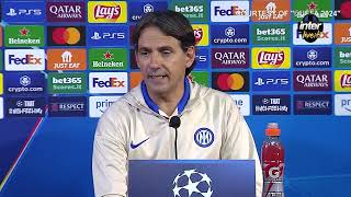 inter  INZAGHI quotNON PENSO AL napoli MA ALLarsenal OGGI PREMIER PIACE MA STO BENE QUIquot [upl. by Cormier453]