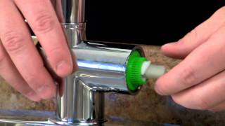 How to Replace a Ceramic Disc Cartrdge from a KS8881DL Kitchen Faucet [upl. by Salamone]