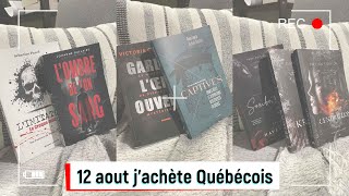 12 aout achète livre québécois [upl. by Denoting]