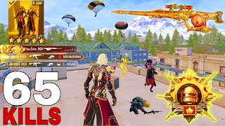 65KILLS🔥MY BEST LIVIK GAMEPLAY in MODE with Ignis XSuit😈 Pubg Mobile [upl. by Nnayd]