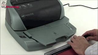 GBC P210e Electric ProClick Binding Machine Demo  7708180 [upl. by Wyn]