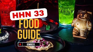 HHN 2024 Food Guide  Universal Orlando Halloween Horror Nights 33 [upl. by Thgirw]