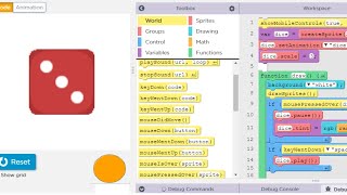 Dice Game in Game Game lab Codeorg  Tutorial4 [upl. by Yorgen189]