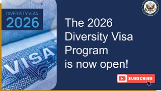 How to apply for the US Diversity Visa lottery 2026 step by step Guide [upl. by Reisfield]