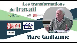 88 Colloque quotles transformations du travailquot  Marc Guillaume [upl. by Nilorac]