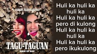 Carlos Agassi amp Sarina Agassi  Tagu Taguan Official Lyric Video [upl. by Lamahj]