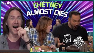 Chetney ALMOST Dies Critical Role Campaign 3  Episode 113 [upl. by Rumery576]