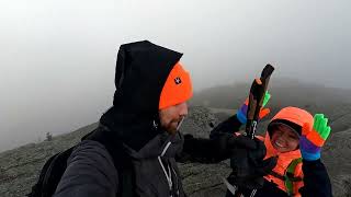 Québec Rando dans les Adirondacks Le Wright Peak dans les nuages jusquà 1396 mètres ÉtatsUnis [upl. by Resarf]