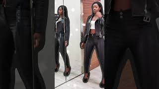 Rocking leather pants has never been this easy [upl. by Atiseret]