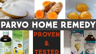 PARVO VIRUS TREATMENT AT HOME [upl. by Hgalehs26]