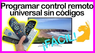 ➤ Cómo PROGRAMAR un CONTROL REMOTO  FÁCIL  universal SIN CÓDIGO✔ [upl. by Gaye567]