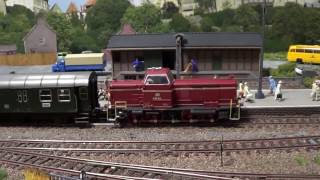 Weinert V65 im Bahnhof Rodach in den 60ern [upl. by Ellevehs]