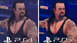 WWE 2K24 PS4 vs PS5 Graphics Comparison [upl. by Rausch279]