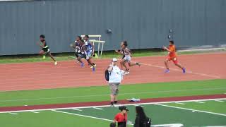 Damien Hurrington HTH 100m  2024 Pearland Speed Meet [upl. by Nove]