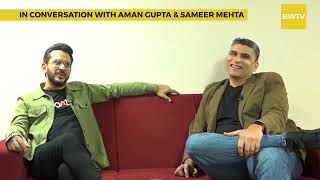 Anchors of The boAt Interview With Aman Gupta amp Sameer Mehta  bwbusinessworld [upl. by Ribak]