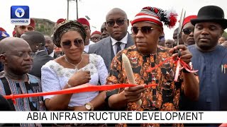 Vice President Inaugurates Aba Power Project Roads [upl. by Siari]